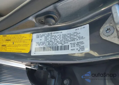 2002 Toyota Highlander V6 из США, поврежденный, VIN JTEGF21A120037248